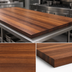 Thumbnail image #3 for John Boos Boos Block 72-Inch x 48-Inch American Black Walnut Kitchen Countertop with Varnique Finish