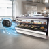 Thumbnail image #3 for Howard-McCray 40E Series 75-Inch Straight Glass Self-Contained Deli Meat & Cheese Service Case with LED Lighting
