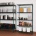 Thumbnail image #3 for Metro Super Erecta Metroseal 3 Wire Add-On Shelving Unit, 42 x 21 x 63 Inches, 4 Shelves