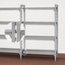 Thumbnail image #4 for Camshelving Premium 4-Tier Solid Stationary Add-On Shelving Unit, 24 x 18 x 84 Inches