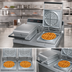 Thumbnail image #3 for Hatco/Suntec Snack System Dual Electric Round Belgian Waffle Maker