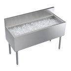 Thumbnail image #3 for Krowne Royal Series KR19-48 48-Inch Stainless Steel Underbar Ice Bin/Cocktail Unit, 147-lb Capacity, No Cold Plate