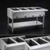 Thumbnail image #3 for Eagle Group DHT4-120-3VP Electric Hot Food Table, 4 Dry Wells, Open Base, 63-1/2 Inch Wide