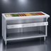Thumbnail image #3 for Thurmaduke E-6-DLPG 6-Well Electric Steamtable Unit with Open Storage Base and Cutting Board