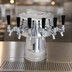 Thumbnail image #3 for Glastender 5-Faucet Mushroom Draft Dispensing Tower, Mirror Finish, Air-Cooled Countertop