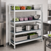 Thumbnail image #3 for Fermostock 4-Tier Stationary Starter Shelving Unit with Removable Polymer Inserts, 52