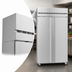 Thumbnail image #3 for Hoshizaki Steelheart R2A-FS Two-Section Reach-In Refrigerator, 50.37 Cu. Ft., Solid Doors
