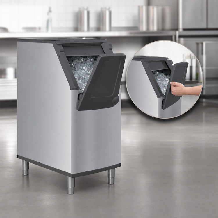 Product image #4 for Manitowoc 30 Inch Ice Bin with Side-Hinged Front-Opening Door, 365 lb Capacity