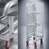 Thumbnail image #3 for Lifetime Tough Extra Heavy-Duty End-Load Aluminum Bun Pan Rack on Casters, 18-Pan Capacity