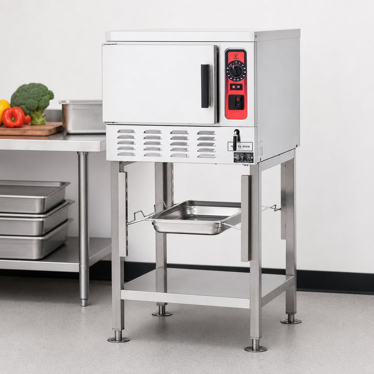 Product image #3 for Vulcan C24EO3 Countertop Boilerless/Connectionless Electric Convection Steamer, 3-Pan Capacity