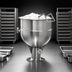 Thumbnail image #3 for Legion 25-Gallon Stationary Direct Steam Kettle, Full Jacket, Pedestal Base