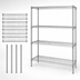 Thumbnail image #3 for Quantum 4-Shelf Wire Shelving Starter Kit, 60