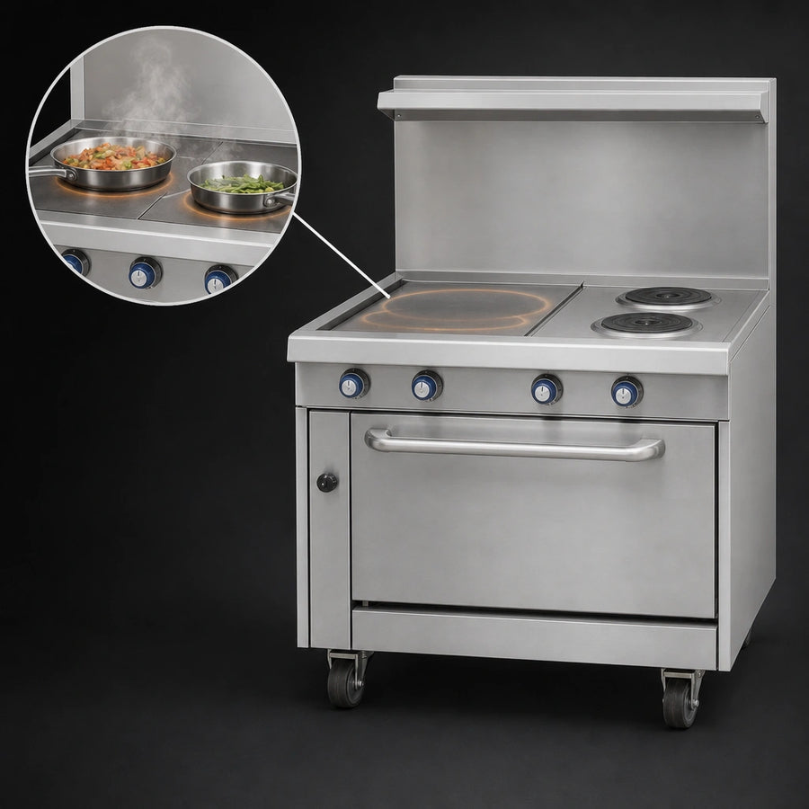 Two 12-Inch Hot Tops