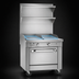 Thumbnail image #3 for Southbend Platinum 36-Inch Heavy Duty Gas Range with Two 18-Inch French Hot Tops and Standard Oven