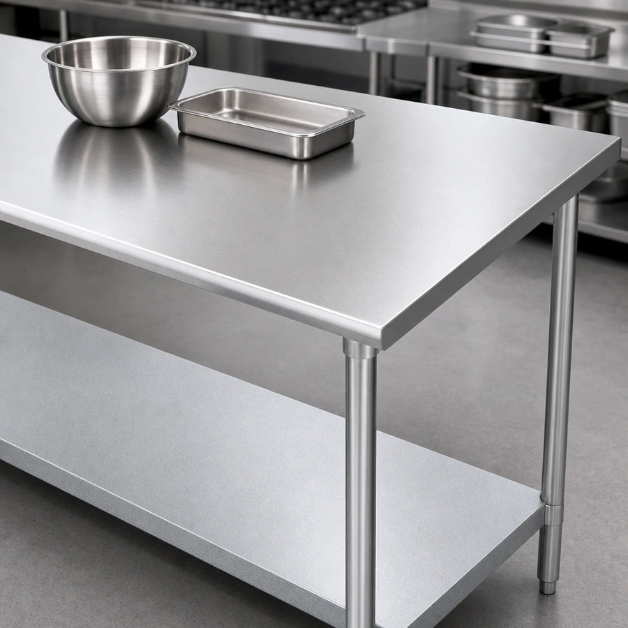14-Gauge 300-Series Stainless Steel Top