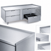 Thumbnail image #3 for La Rosa Refrigeration 3076-SR 76-Inch Self-Contained Refrigerated Equipment Stand with 4 Drawers