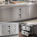 Thumbnail image #3 for Toastmaster Built-In Double-Drawer Food Warming Drawer, 2 x 12 x 20 x 5 Pan Capacity, Thermostatic Controls