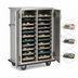 Thumbnail image #4 for FWE 2-Section Mobile Non-Insulated Patient Tray Cart, 20-Tray Capacity, Stainless Steel