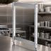 Thumbnail image #3 for Fermostock Stationary Cantilevered Shelving Upright, 24 Inch H x 14 Inch D, Deep Anodized Aluminum