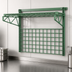 Thumbnail image #3 for Metro SmartWall Medium Duty Wall-Mounted Task Station Starter Unit with Wire Shelf and Grid