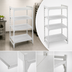 Thumbnail image #4 for Cambro Camshelving Premium 4-Shelf Solid Stationary Starter Polymer Shelving Unit, 21 x 60 x 72 Inches, Speckled Gray