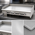 Thumbnail image #3 for Comstock-Castle 36-Inch Countertop Gas Griddle with 24-Inch Deep Smooth Steel Plate