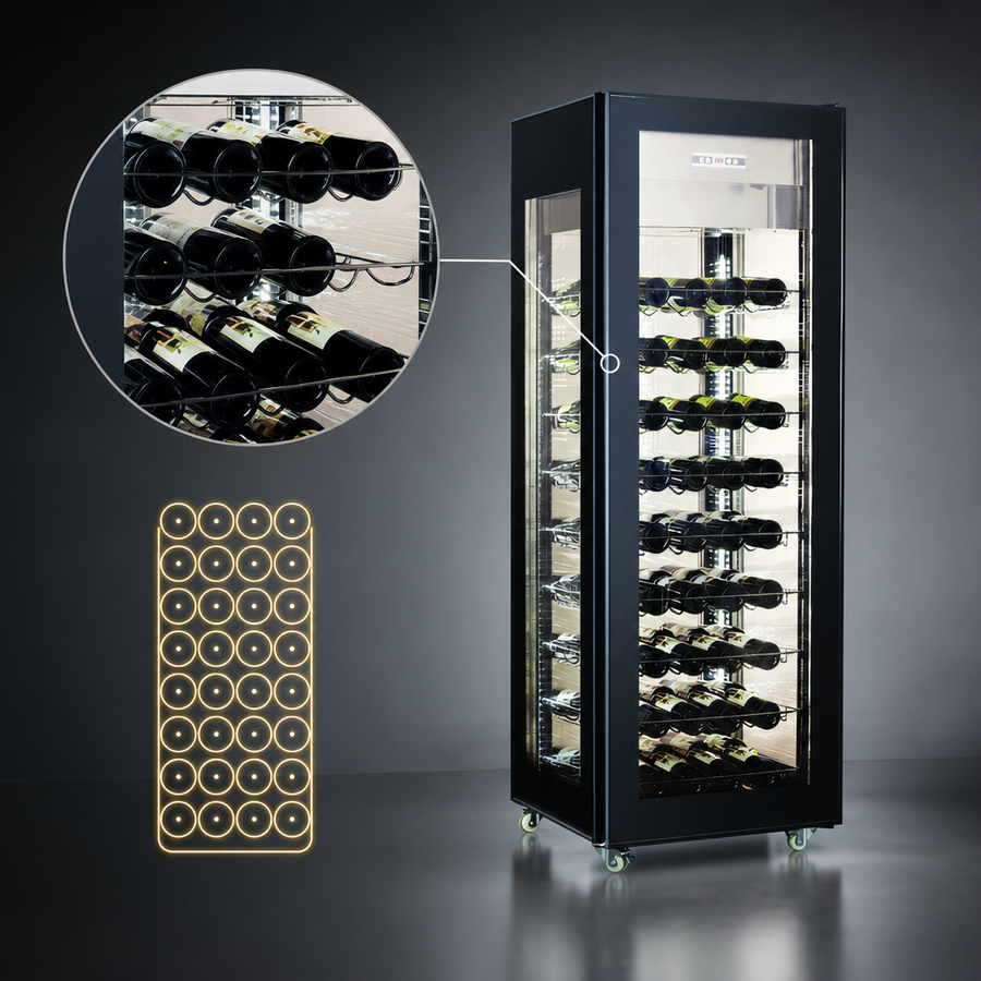 81-Bottle Capacity