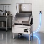 Thumbnail image #3 for Cleveland Range DuraPan SEL30TR 30-Gallon Electric Tilting Skillet with Manual Hydraulic Tilt and Modular Open Base