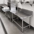 Thumbnail image #3 for Sapphire Manufacturing 96-Inch Straight Clean Dishtable, Right-to-Left Operation