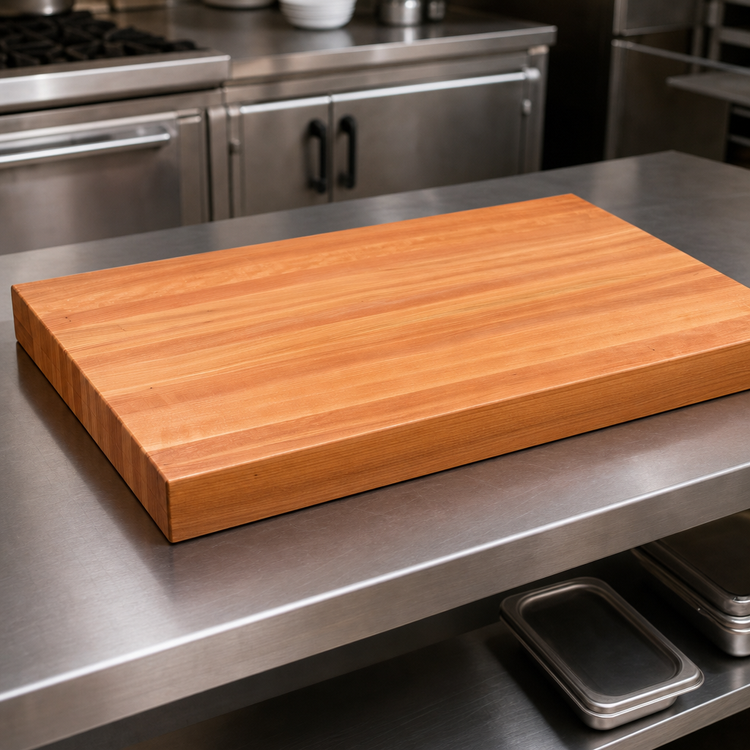 Product image #3 for Boos Block American Cherry Edge Grain Kitchen Countertop, 48 x 32 x 3 Inches, Varnique Finish