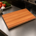 Thumbnail image #3 for Boos Block American Cherry Edge Grain Kitchen Countertop, 18 x 25 x 1-1/2 Inches, Varnique Finish