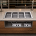 Thumbnail image #3 for Wells Top-Mount Built-In Electric Auto-Fill Hot Food Well with 4 Pan Openings
