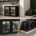 Thumbnail image #4 for Perlick BBR48 48-Inch Two-Section Remote Back Bar Refrigerator with Locking Solid Doors