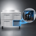 Thumbnail image #3 for Continental Refrigerator FA43SNBS-D 43-Inch Shallow Depth Worktop Freezer with Drawers and Door
