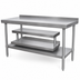 Thumbnail image #3 for BK Resources EQ-PS24 Adjustable Stainless Steel Plate Shelf for EQ-WS24 Work Shelf