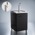 Thumbnail image #3 for Serv-Ware 24-Inch Single-Tower 1-Faucet Beer Dispenser Keg Cooler