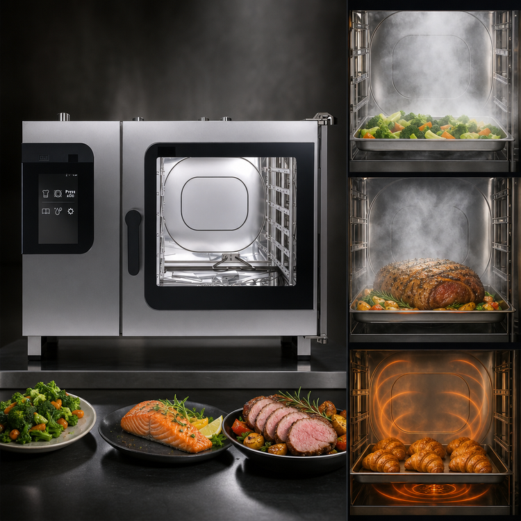 Product image #3 for Convotherm C4eT 6.20EB-N easyTouch Electric Boiler Combi Oven, 6 Full-Size Sheet Pan Capacity