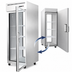 Thumbnail image #3 for Everest Refrigeration One-Section Pass-Thru Refrigerator with Glass Front and Solid Rear Doors, 23 Cu. Ft., 29-1/4
