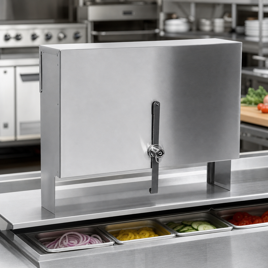 Single Locking Cover Design