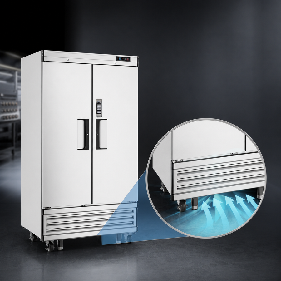 Bottom-Mounted Self-Contained Refrigeration