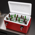 Thumbnail image #3 for 48 Quart Cold Plate Beer Cooler with 2 Faucets and Red Exterior