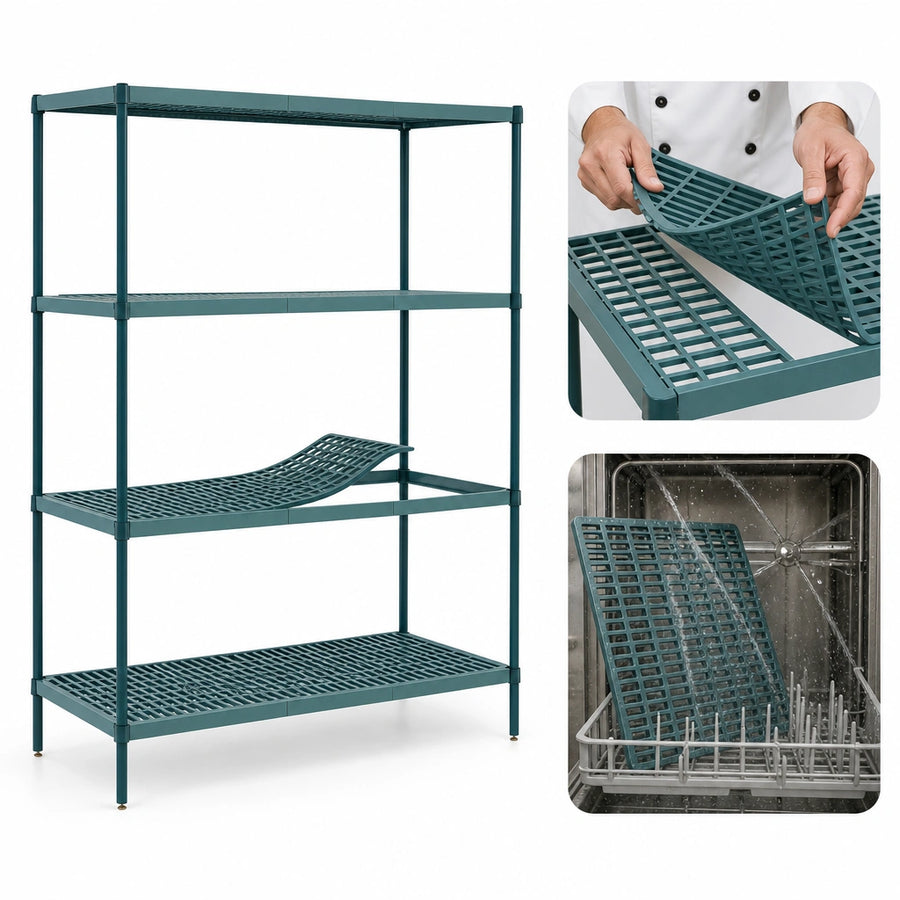 Removable Polymer Shelf Mats