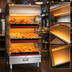 Thumbnail image #3 for Alto-Shaam Halo Heat HSM-24/3S/T Countertop Heated Shelf Merchandiser, 24 Inch, 3 Shelves