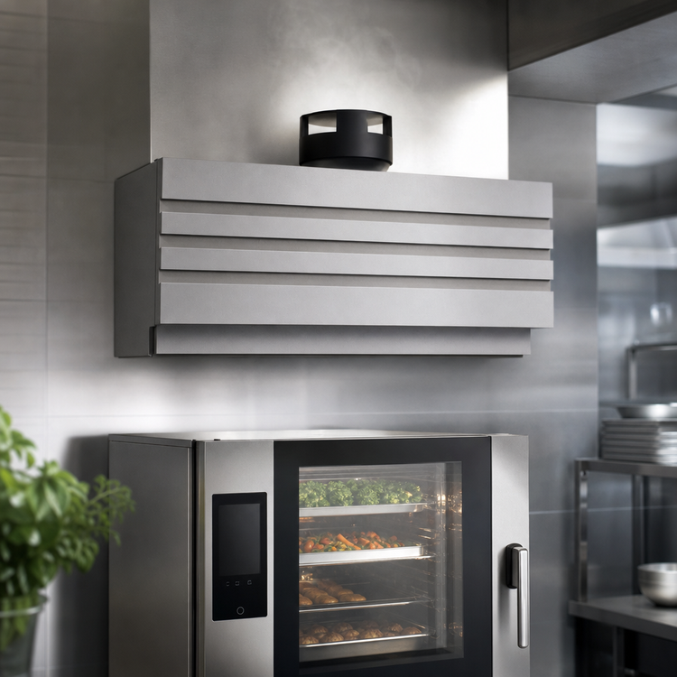 Product image #3 for UNOX USA XAPHA-HC23 Ventless Steam Condensing Hood