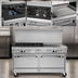 Thumbnail image #3 for Southbend Ultimate 60-Inch Gas Restaurant Range with 24-Inch Griddle and 2 Convection Ovens