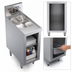 Thumbnail image #3 for Krowne Royal Series Freestanding Underbar Hand Sink Unit with Open Front Cabinet Base, 12 Inch x 24 Inch