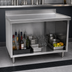 Thumbnail image #3 for Spec-Master Marine Series 120-Inch Stainless Steel Underbar Work Table with Open Front Cabinet Base