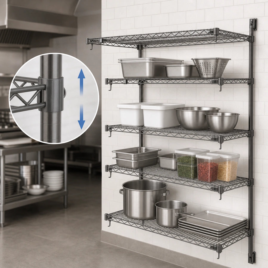 Adjustable Wire Shelves