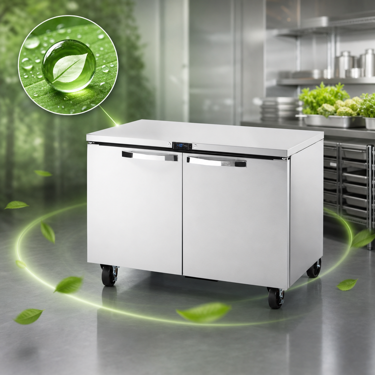 Product image #3 for True SPEC SERIES 48-Inch 2-Section Undercounter Freezer with Solid Doors