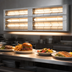 Thumbnail image #3 for Hatco Glo-Ray 36-Inch Double Lighted Infrared Strip Heater, Aluminum, 1.33 kW